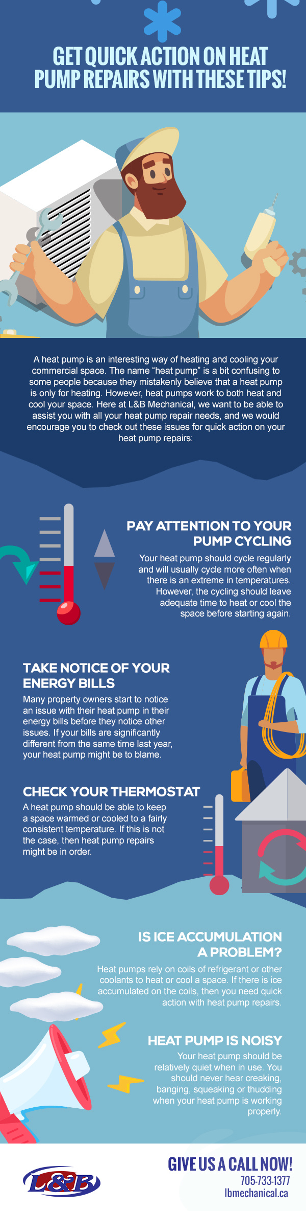 Get Quick Action on Heat Pump Repairs with These Tips! [infographic]